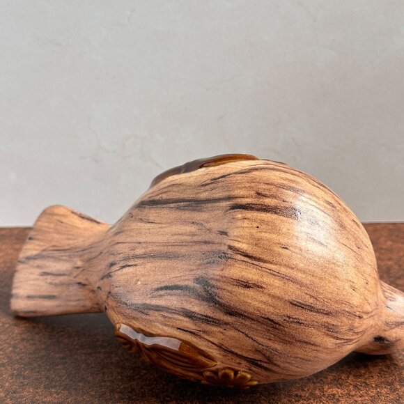 Mid Century Ceramic Bird Planter 8 Inch - Picture 10 of 10